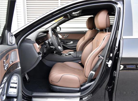 奔驰S级AMG 2018款 AMG S 65 L 车厢座椅   前排空间
