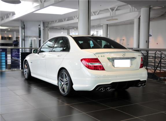奔驰C级AMG 2012款 AMG C 63 动感型 外观   斜后
