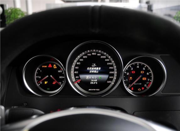 奔驰C级AMG 2014款 AMG C 63 Coupe Edition 507 中控类   仪表盘