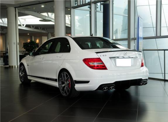 奔驰C级AMG 2014款 AMG C 63 Edition 507 外观   斜后