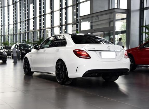 奔驰C级AMG 2015款 AMG C 63 S 外观   斜后