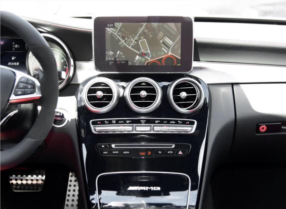 奔驰C级AMG 2015款 AMG C 63 中控类   中控台