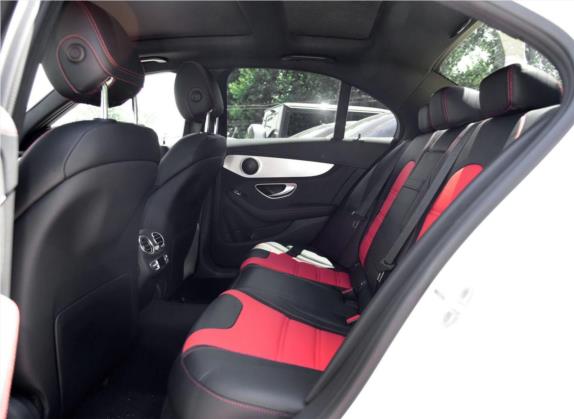 奔驰C级AMG 2015款 AMG C 63 车厢座椅   后排空间
