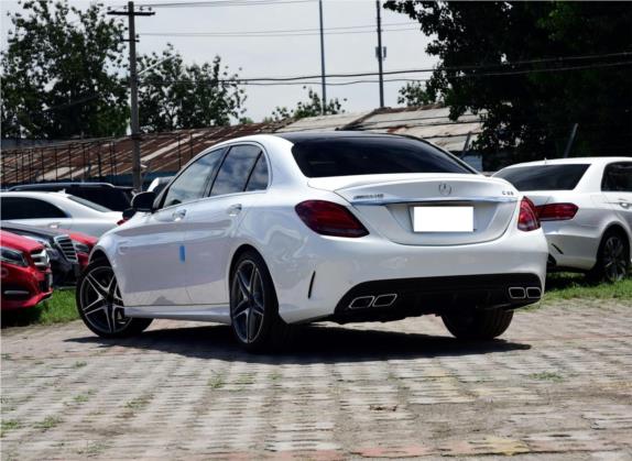 奔驰C级AMG 2015款 AMG C 63 外观   斜后