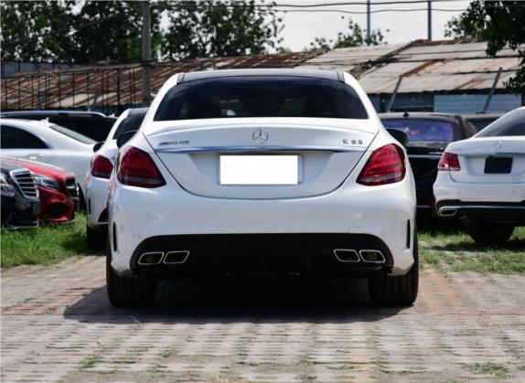 奔驰C级AMG 2015款 AMG C 63 外观   正后