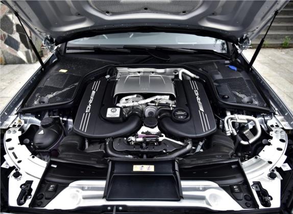 奔驰C级AMG 2016款 AMG C 63 S Coupe 其他细节类   发动机舱