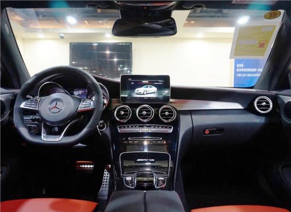 奔驰C级AMG 2016款 AMG C 63 Coupe 中控类   中控全图