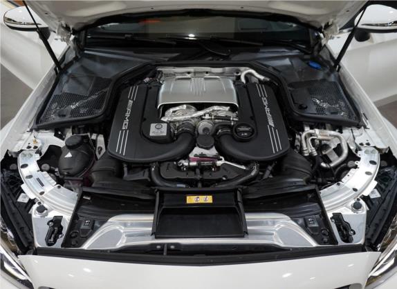 奔驰C级AMG 2016款 AMG C 63 Coupe 其他细节类   发动机舱