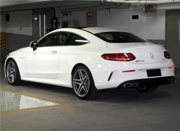 奔驰C级AMG 2016款 AMG C 63 Coupe 外观   斜后