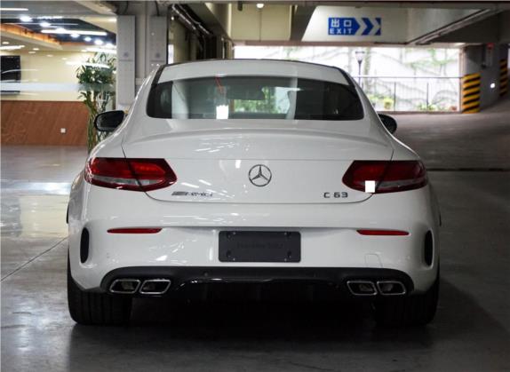 奔驰C级AMG 2016款 AMG C 63 Coupe 外观   正后