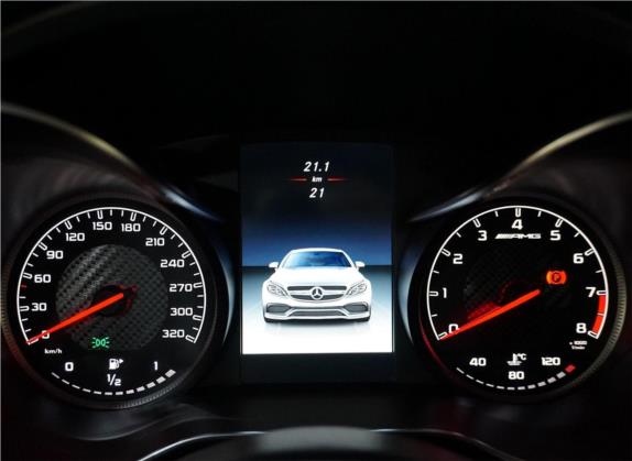 奔驰C级AMG 2016款 AMG C 63 Coupe 中控类   仪表盘