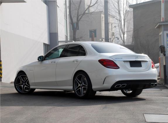 奔驰C级AMG 2017款 AMG C 63 外观   斜后