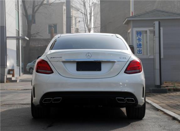 奔驰C级AMG 2017款 AMG C 63 外观   正后