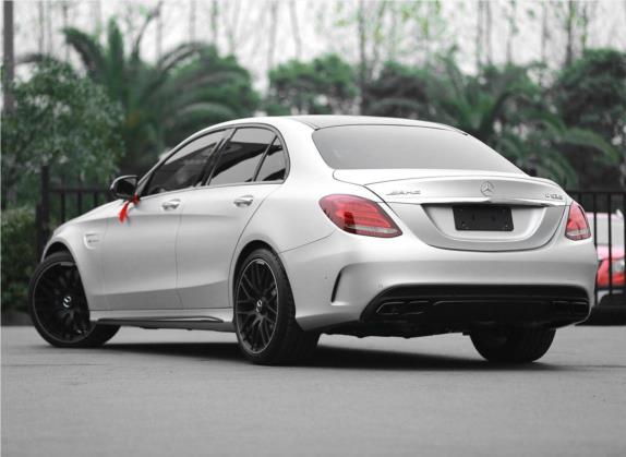 奔驰C级AMG 2017款 AMG C 63 S 外观   斜后