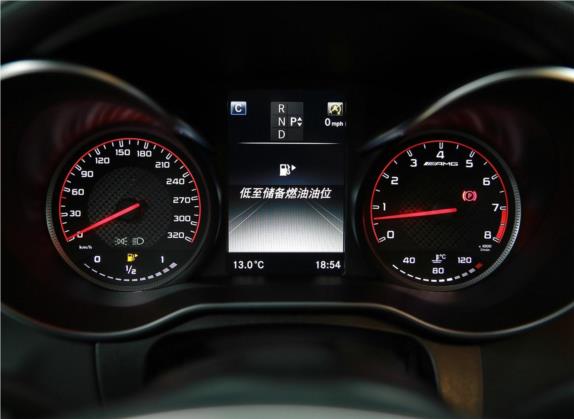 奔驰C级AMG 2017款 AMG C 63 S 中控类   仪表盘