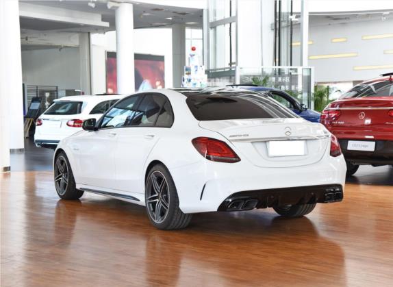 奔驰C级AMG 2019款 AMG C 63 外观   斜后