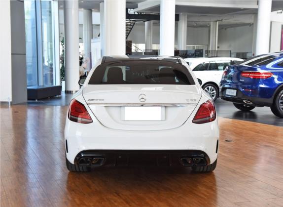 奔驰C级AMG 2019款 AMG C 63 外观   正后
