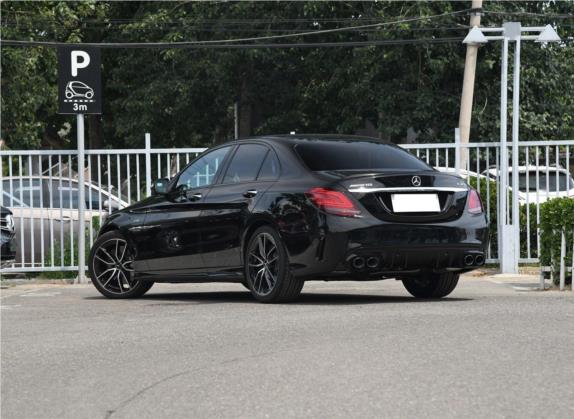 奔驰C级AMG 2019款 AMG C 43 4MATIC 外观   斜后