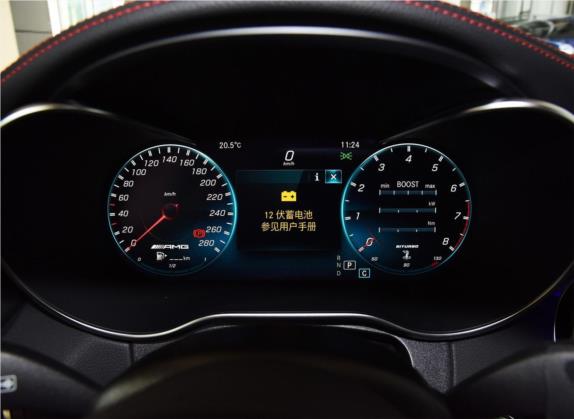 奔驰C级AMG 2019款 AMG C 43 4MATIC 轿跑车 中控类   仪表盘