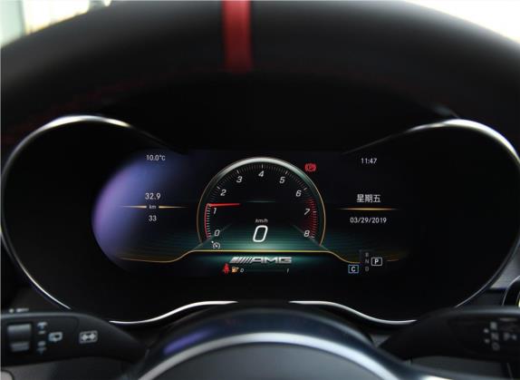 奔驰C级AMG 2019款 AMG C 43 4MATIC 旅行轿车 特别版 中控类   仪表盘