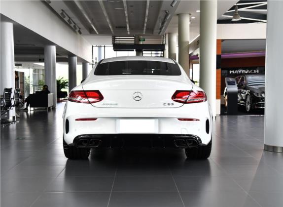 奔驰C级AMG 2019款 AMG C 63 轿跑车 外观   正后