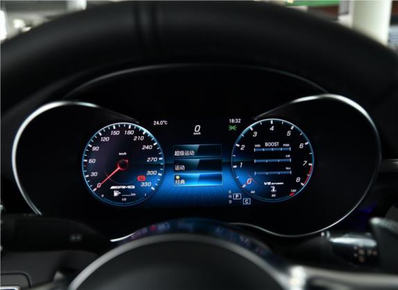 奔驰C级AMG 2019款 AMG C 63 轿跑车 中控类   仪表盘