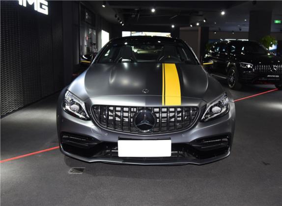 奔驰C级AMG 2021款 AMG C 63 轿跑车 暗夜特别版 外观   正前