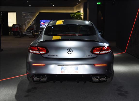 奔驰C级AMG 2021款 AMG C 63 轿跑车 暗夜特别版 外观   正后