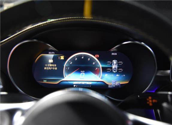 奔驰C级AMG 2021款 AMG C 63 轿跑车 暗夜特别版 中控类   仪表盘