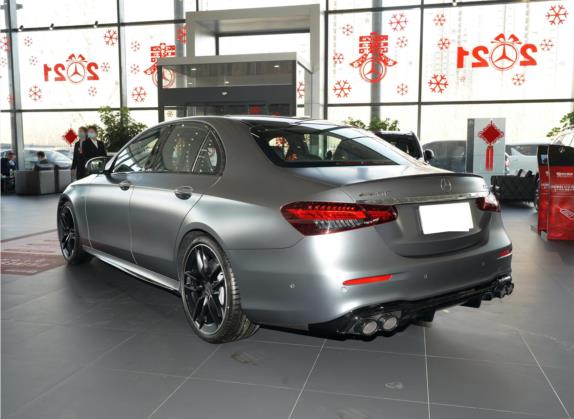 奔驰E级AMG 2021款 AMG E 53 4MATIC+ 外观   斜后