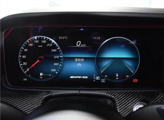奔驰E级AMG 2021款 AMG E 63 S 4MATIC+ 中控类   仪表盘