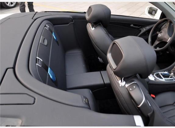 奔驰SL级AMG 2009款 AMG SL 63 车厢座椅   后排空间