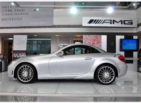 奔驰SLK级AMG 2009款 AMG SLK 55 外观   正侧