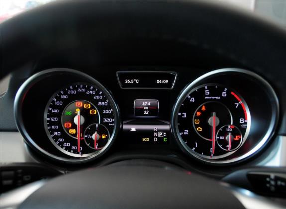 奔驰M级AMG 2014款 AMG ML 63 中控类   仪表盘