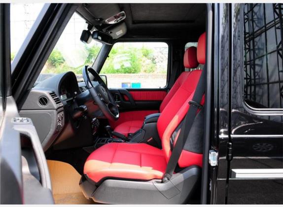 奔驰G级AMG 2009款 AMG G 55 车厢座椅   前排空间