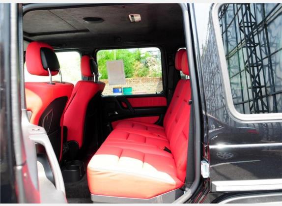 奔驰G级AMG 2009款 AMG G 55 车厢座椅   后排空间