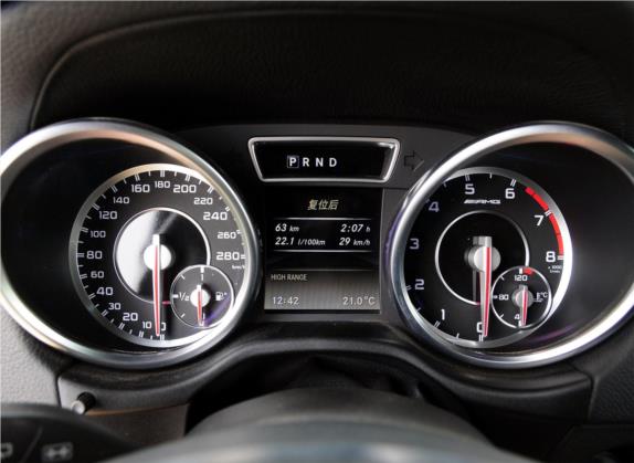 奔驰G级AMG 2013款 AMG G 63 中控类   仪表盘