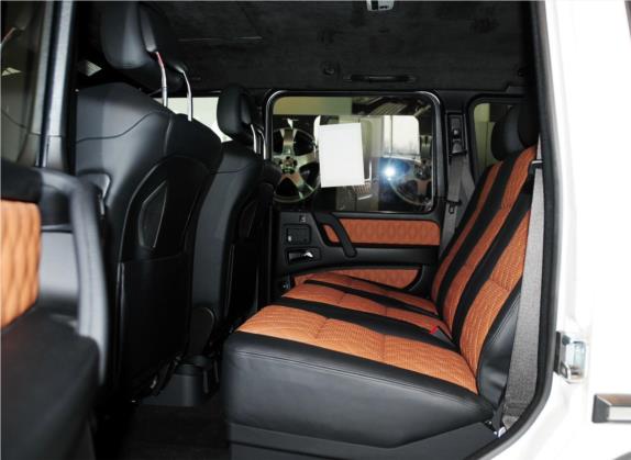 奔驰G级AMG 2013款 AMG G 65 车厢座椅   后排空间