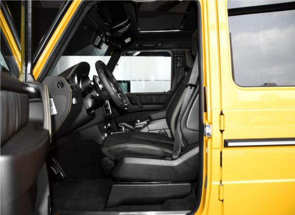 奔驰G级AMG 2015款 AMG G 63 悍野限量版 车厢座椅   前排空间