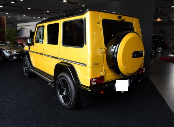 奔驰G级AMG 2015款 AMG G 63 悍野限量版 外观   斜后