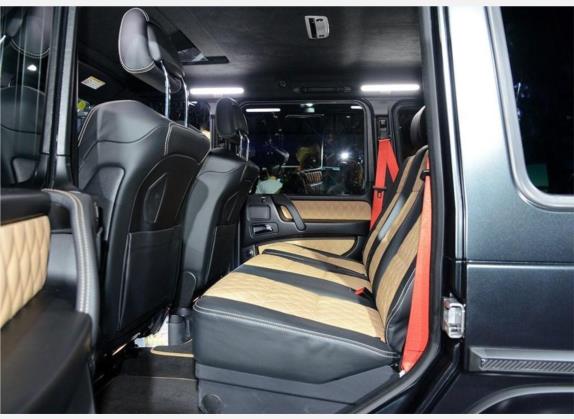 奔驰G级AMG 2018款 AMG G 63 典藏版 车厢座椅   后排空间