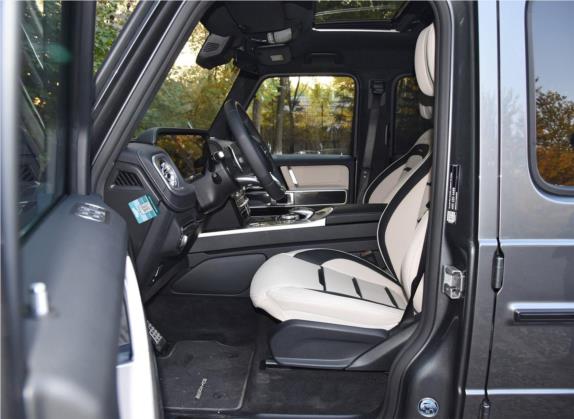 奔驰G级AMG 2019款 AMG G 63 车厢座椅   前排空间