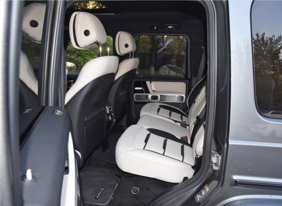 奔驰G级AMG 2019款 AMG G 63 车厢座椅   后排空间