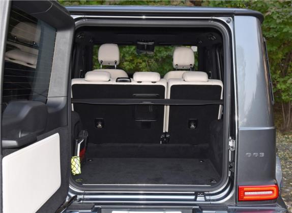 奔驰G级AMG 2019款 AMG G 63 车厢座椅   后备厢