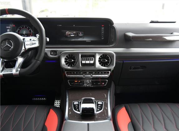 奔驰G级AMG 2019款 改款 AMG G 63 先型特别版 中控类   中控台