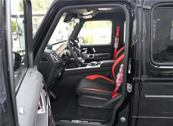 奔驰G级AMG 2019款 改款 AMG G 63 先型特别版 车厢座椅   前排空间