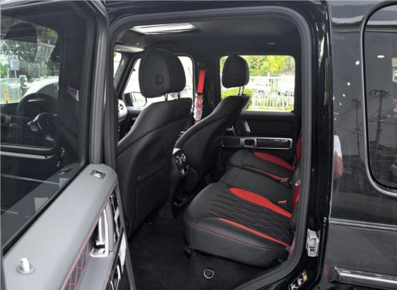 奔驰G级AMG 2019款 改款 AMG G 63 先型特别版 车厢座椅   后排空间