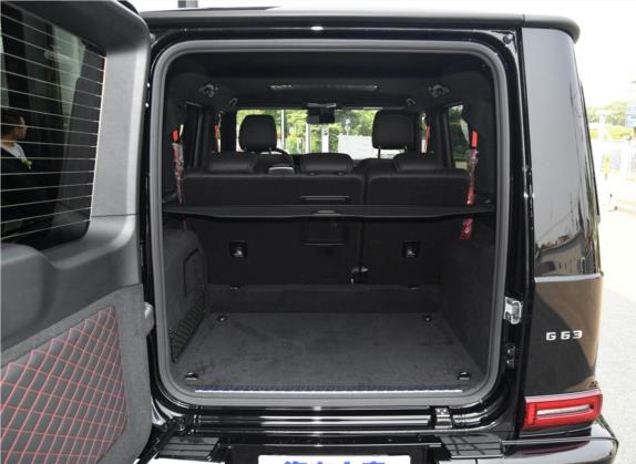 奔驰G级AMG 2019款 改款 AMG G 63 先型特别版 车厢座椅   后备厢