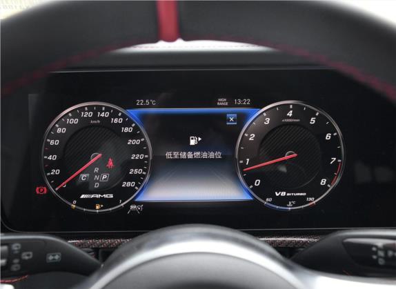 奔驰G级AMG 2019款 改款 AMG G 63 先型特别版 中控类   仪表盘
