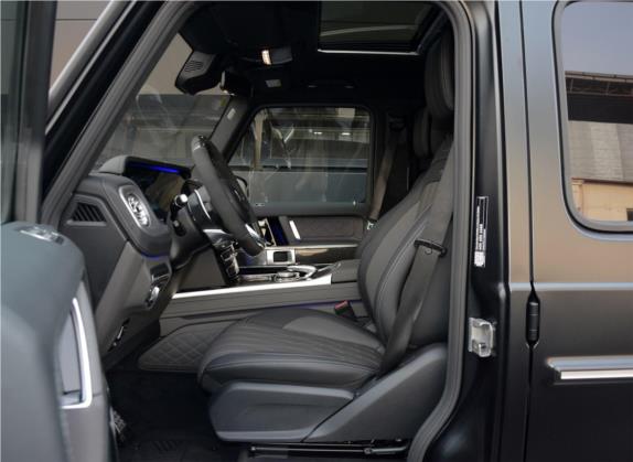 奔驰G级AMG 2020款 AMG G 63 时光铭刻特别版 车厢座椅   前排空间